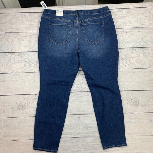 Old Navy Jeans sz 20 Pop Icon Skinny 29" Inseam Womens New NWT - Picture 5 of 9